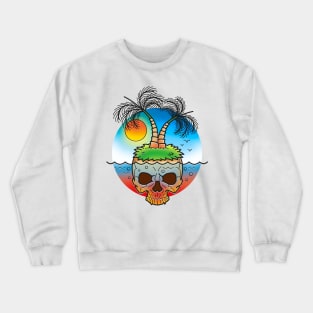 Skull Island Tattoo Style Crewneck Sweatshirt